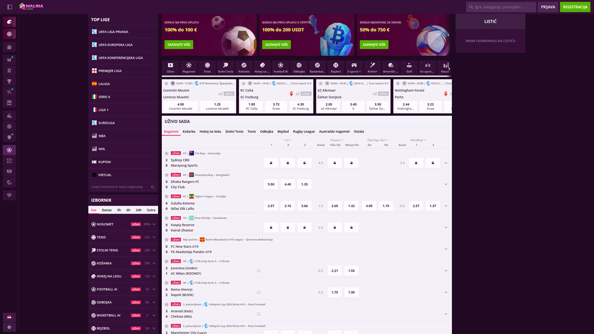 Malina-Casino-Croatia-Sports-Betting