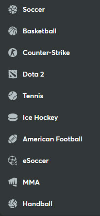 BC.Game Casino opcije sportskog klađenja