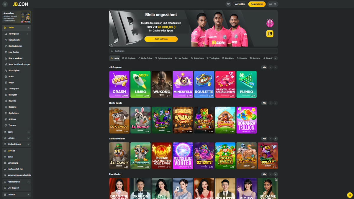 JB Casino Slotovi