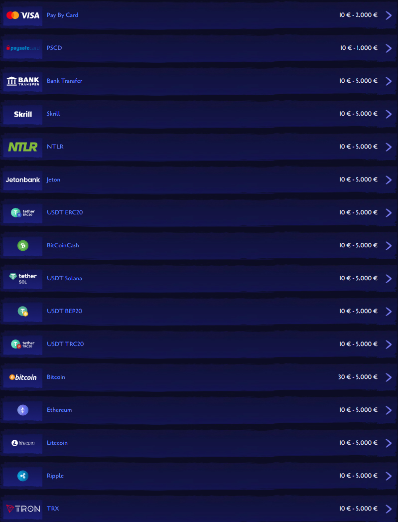 Spinight-Casino-Croatia-Payments