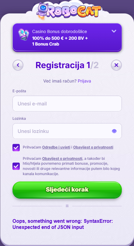 RoboCat-Casino-Croatia-Registration
