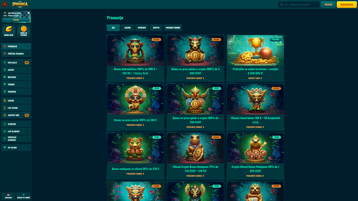 Spinanga-Casino-Croatia-Bonuses