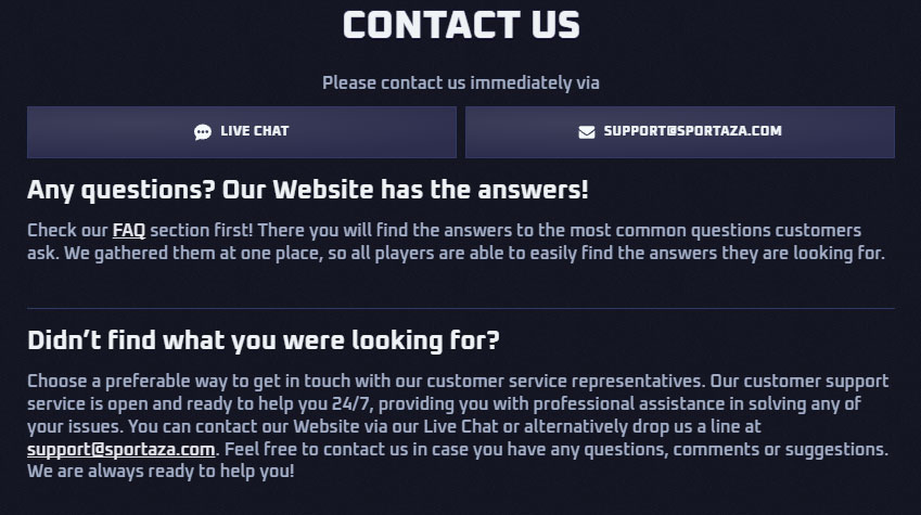 Sportaza-Casino-Help-Centre