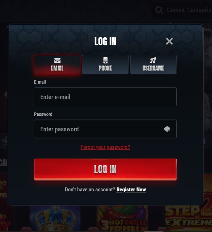 glorion-casino-login