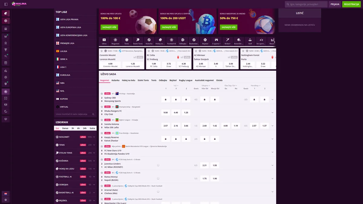 Malina-Casino-Croatia-Sports-Betting