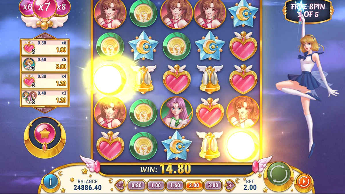 Moon Princess 100 Free Spinů 1