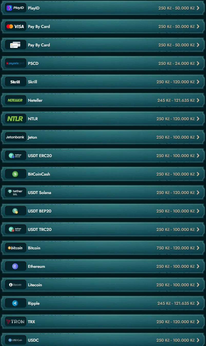 Myempire-Casino-Croatia-Payments