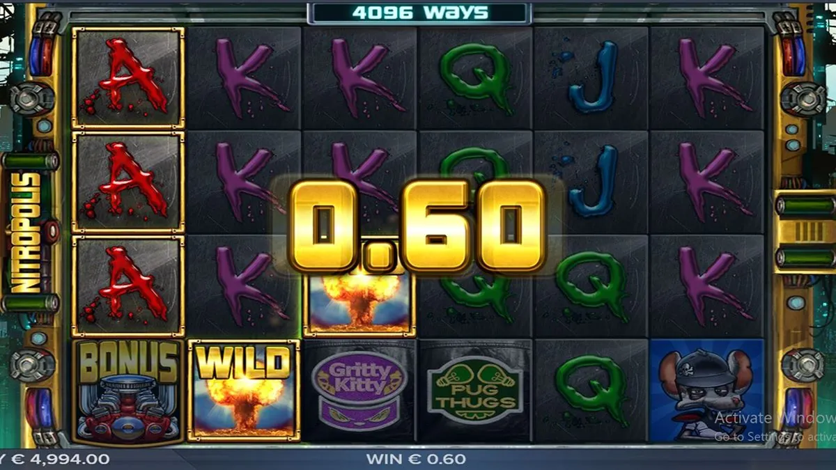Nitropolis winning combination 1