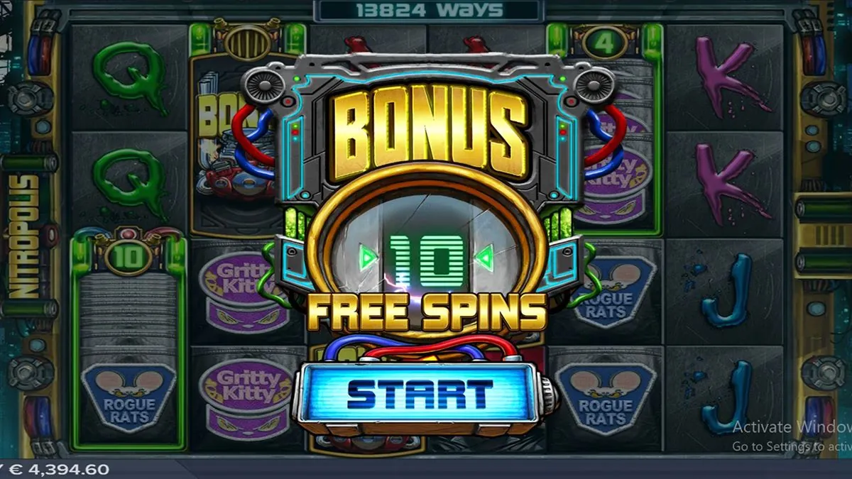 nitropolis bonus feature 1