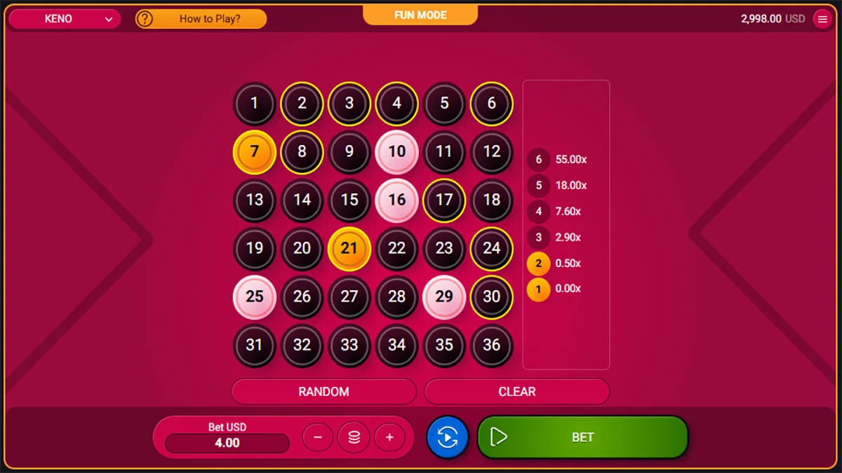 Keno Win