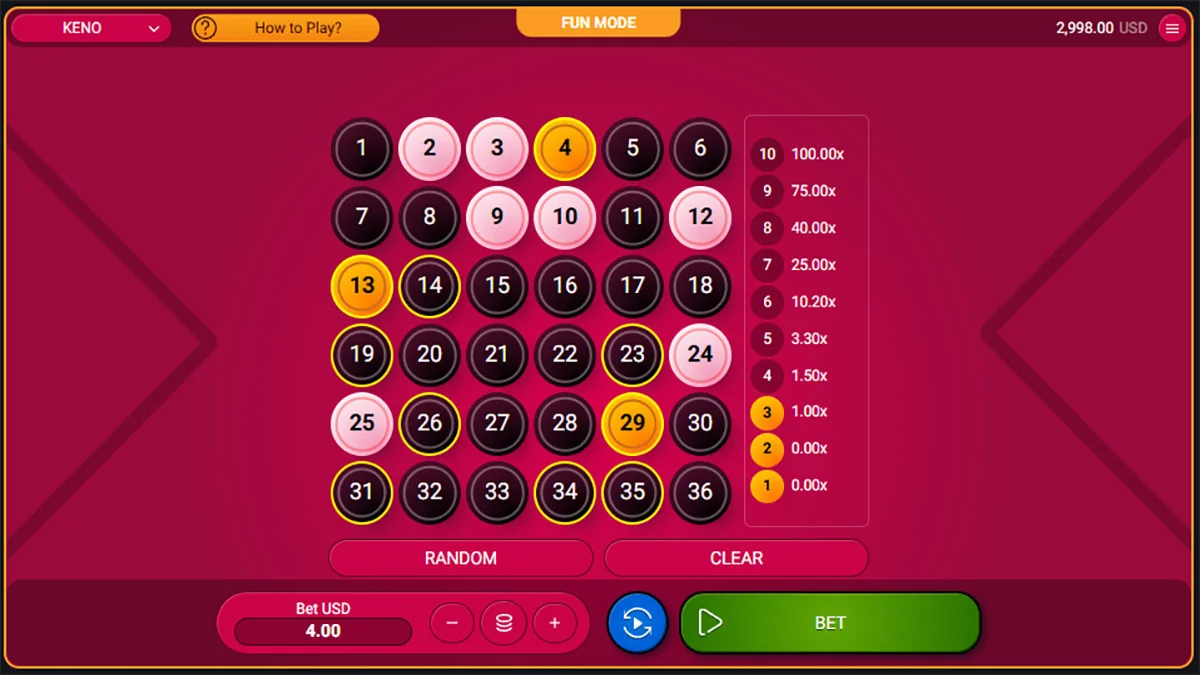 Keno Win2