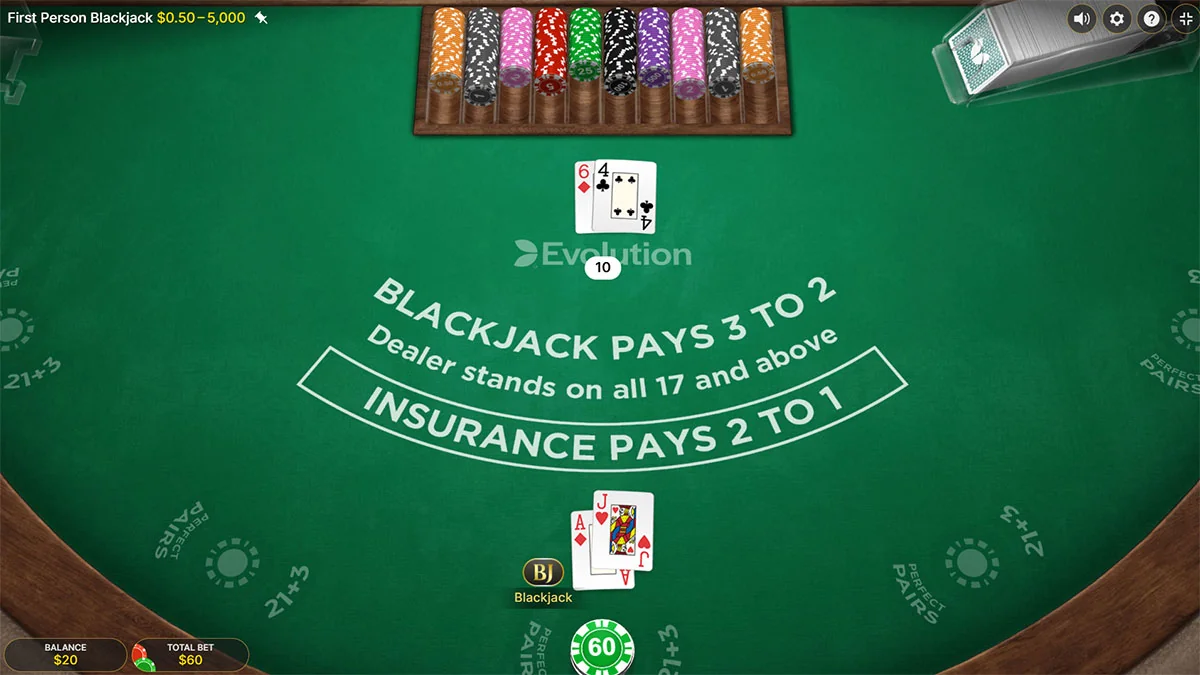 Live Blackjack BJ