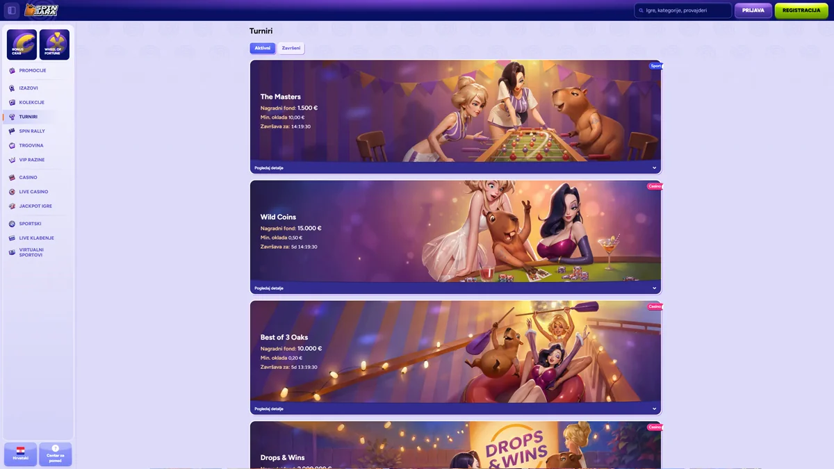 Spinbara-Casino-Croatia-Tournaments